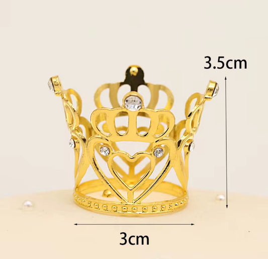 Crown Gold For Flower Bouquet