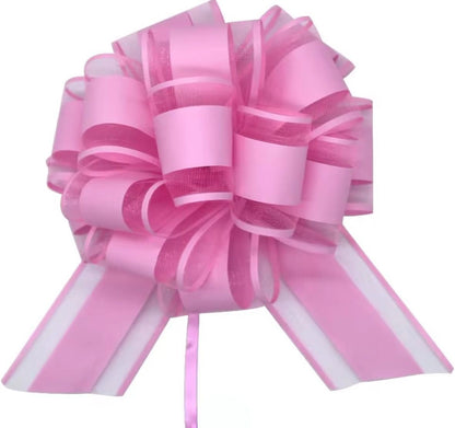 3D Flowers Bow (10 pcs ) (25cm/17cm)