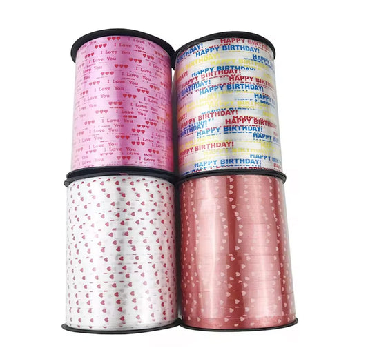 Ribbon Plastic With Print ( 500yds)