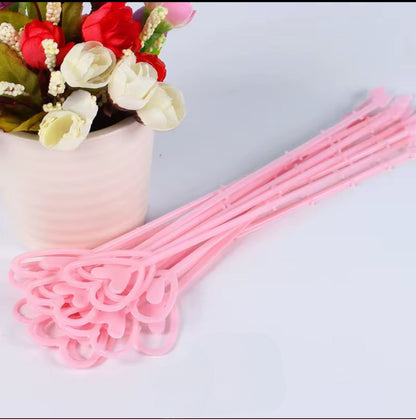 Heart Flowers Holder 34cm (100pcs/bag)
