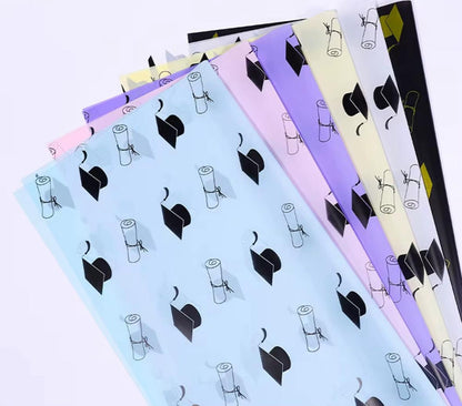 Wrapping for Graduation (20sheets/bag)