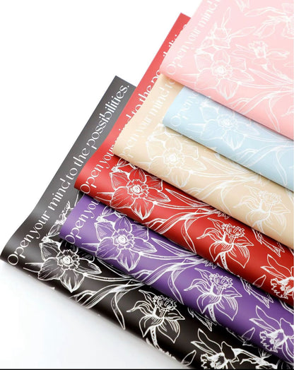 Wrapping version flowers (20sheets/bag)