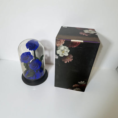 Arrangement 3 roses (14x 22cm)