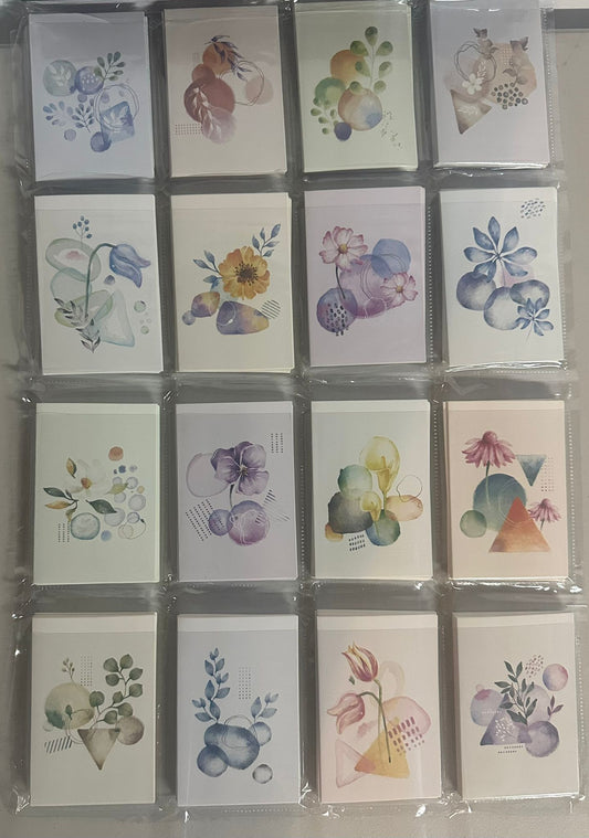 Folding Cards 112PCS Design (10CMX14CM)