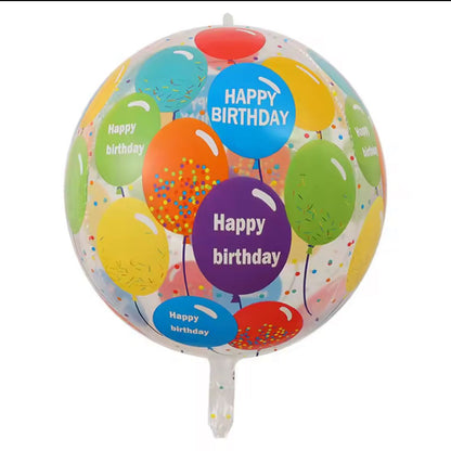 Happy Birthday 4D 20'' (20pcs/Bag)