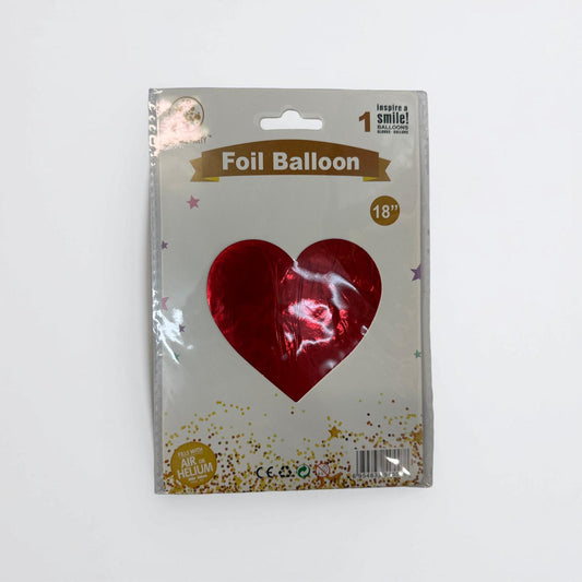 Red Heart Balloon 18" (1pc/bag)