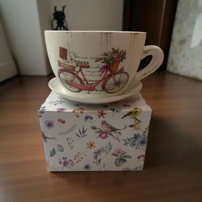 Ceramic Vase 5"x7"  (j17c)