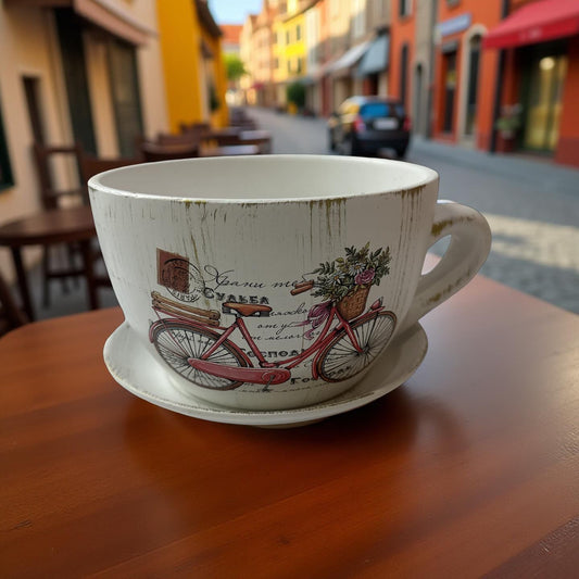 Ceramic Vase 5"x7"  (j17c)