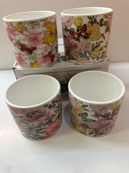 Ceramic Vase 4,5"x4,5"  (Y3300)