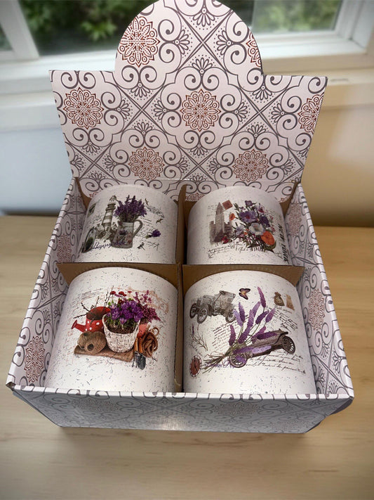 Ceramic Vase 4,5"x4,5"  (Y1912)