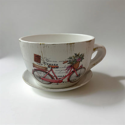 Ceramic Vase 5"x7"  (j17c)