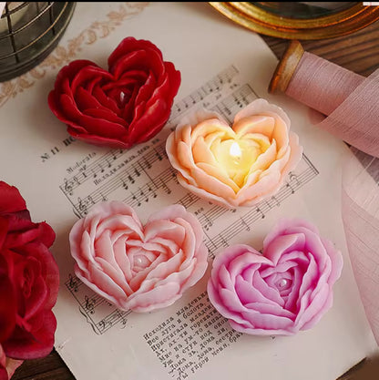 Heart candle