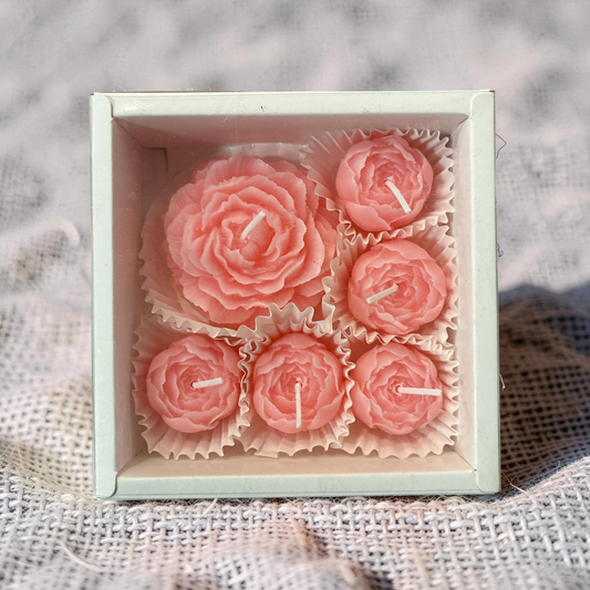 Bougie pivoine