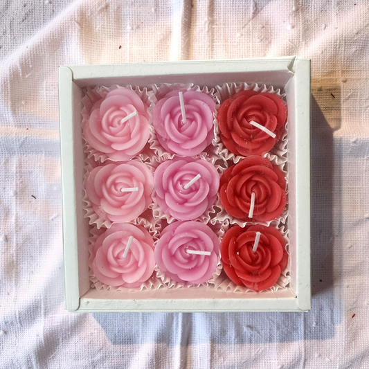 Mélange de 9 roses