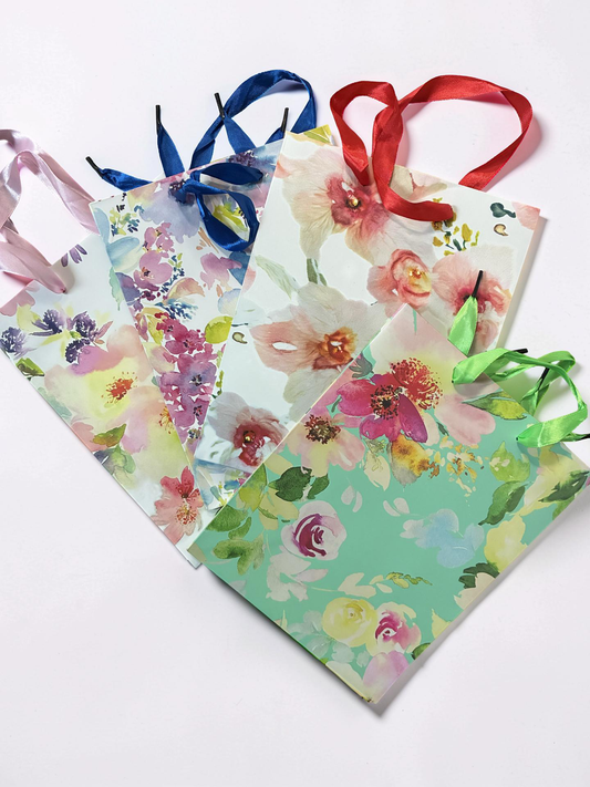 Kraft bag 4 design (12 pcs)