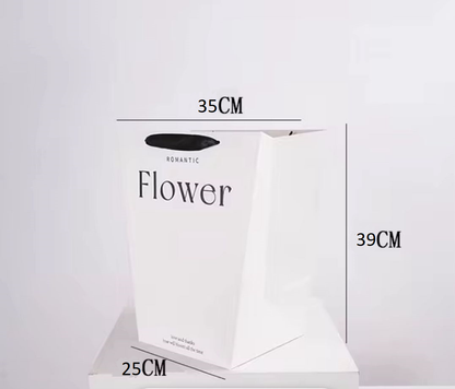 Handbag Bouquet Flowers ( White )