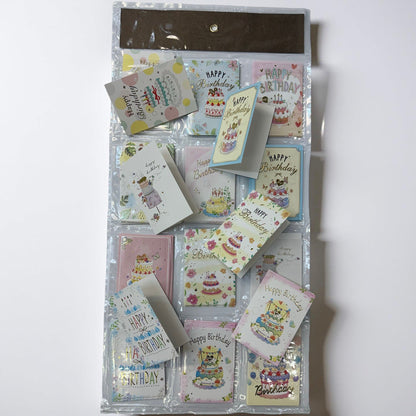 Folding Birthday Cards 60PCS (12.5CMX17CM)