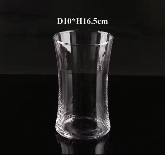 Transparent Vase (16x10cm)