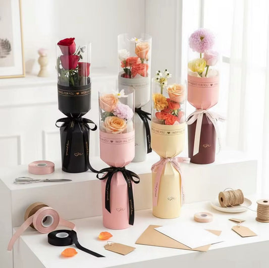 Wrapping Bag Literary Waterproof (10pcs/bag) ( 30x42cm)