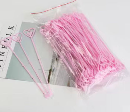 Plastic Flower Card Holder 24cm ( 80Pcs/Bag)