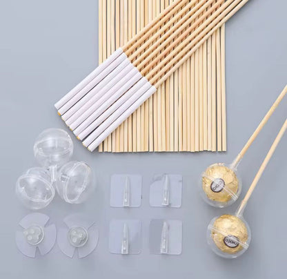 Bamboo Skewers Flowers Bouquet (30cm)(48pcs/bag)