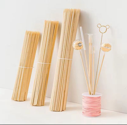 Bamboo Skewers Flowers Bouquet (30cm)(48pcs/bag)