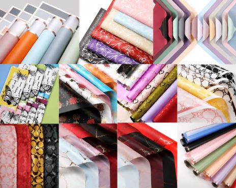 Box Wrapping 100 Bags  mix colors each bag (20 sheets )